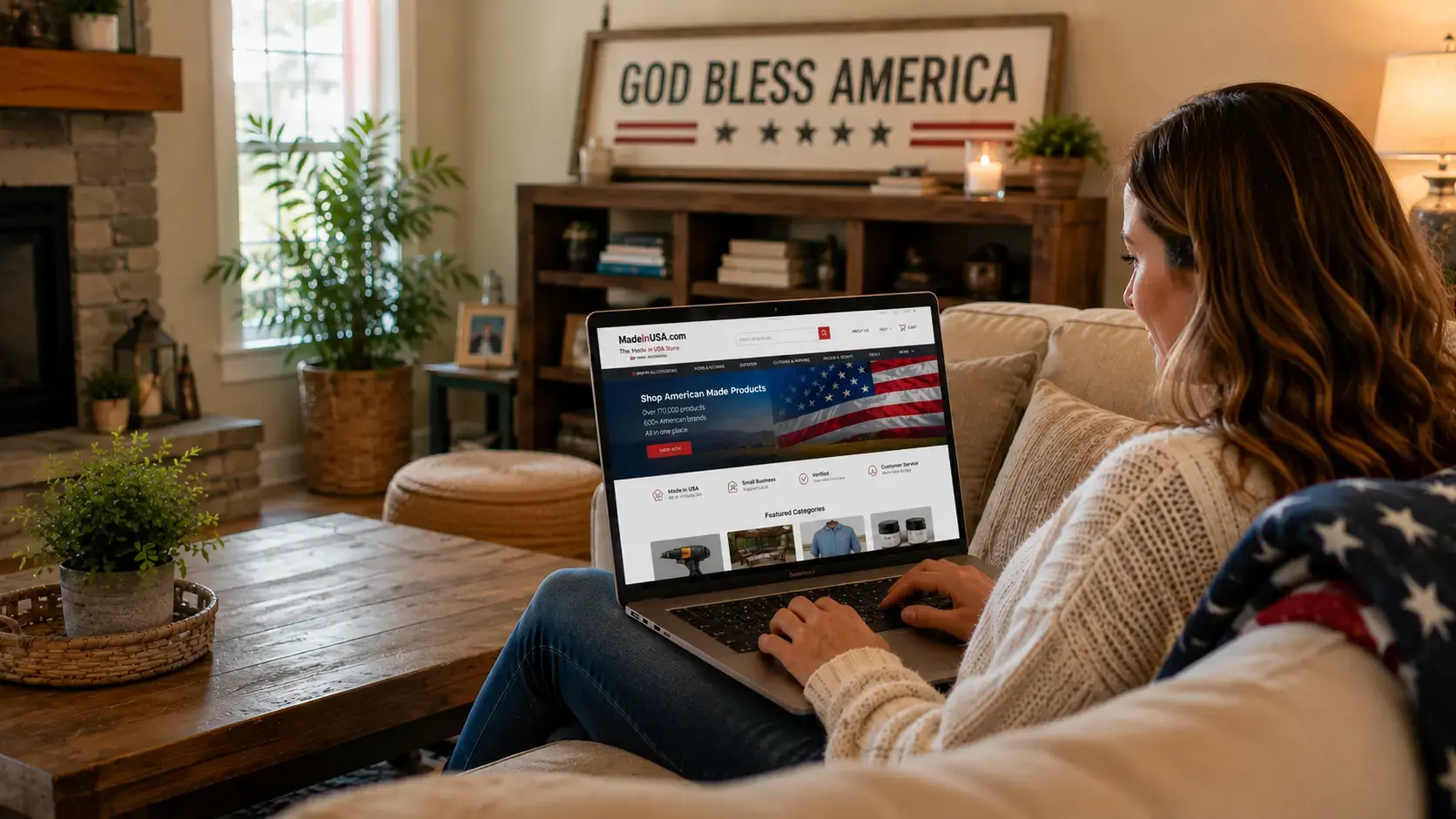 Shopping on Madeinusa.com